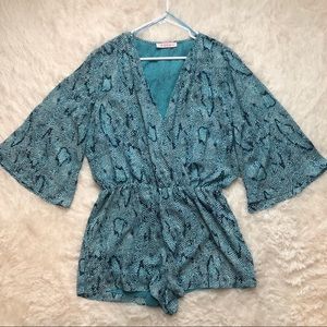 Izzy & Lola - Snake Romper